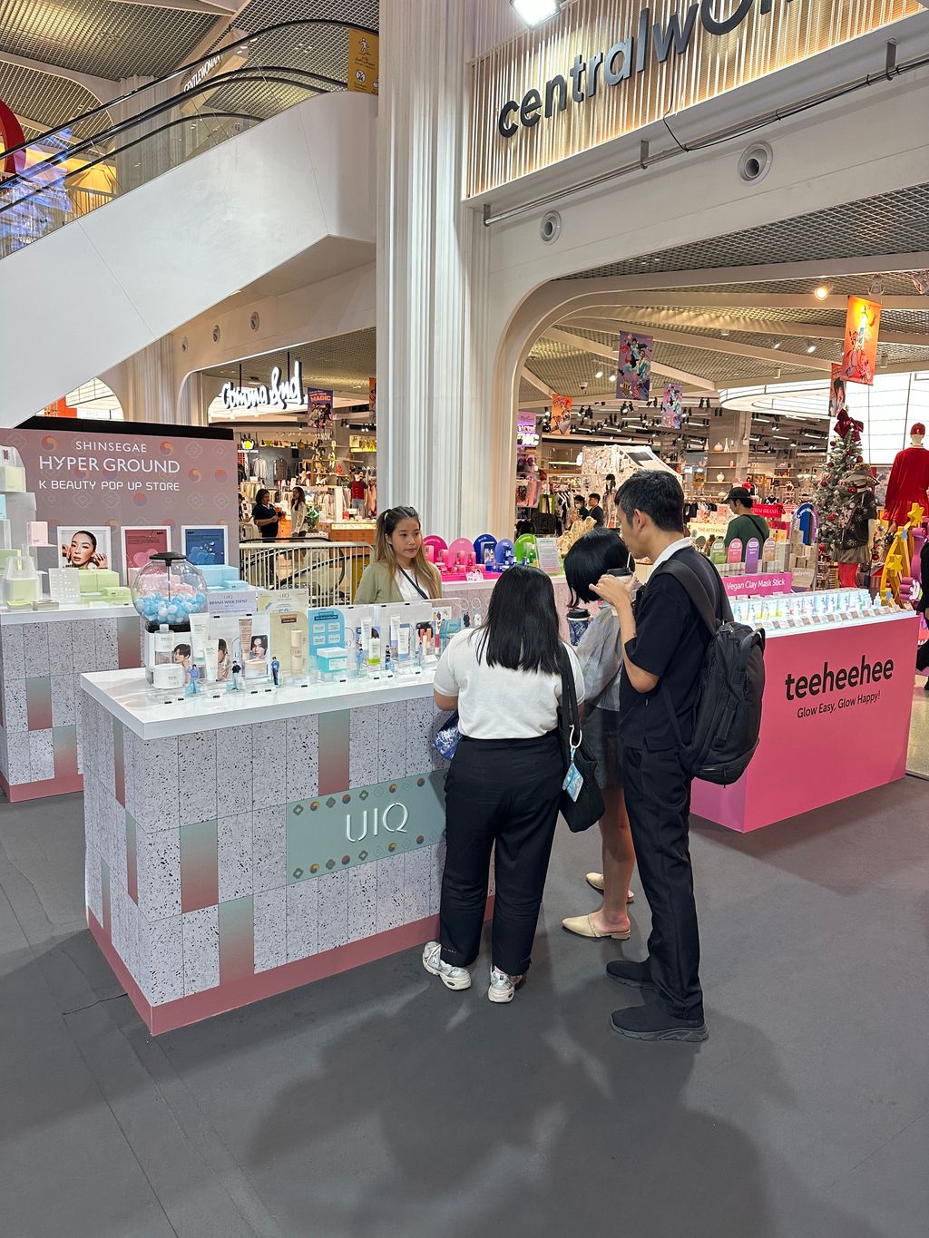 SHINSEGAE HYPERGROUND  K-BEAUTY POP UP AT CENTRAL WORLD